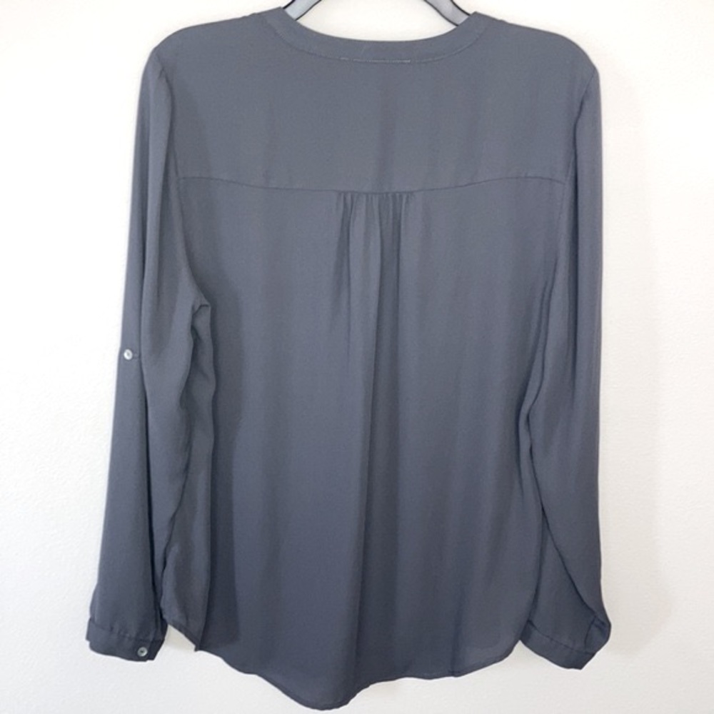 Black Rainn Grey Blouse - Picture 3 of 6